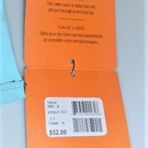 Active Zone Sports WOMAN'S SWIM TOP Ladies Swimming Suit Sports Bra - Picture 4 of 10